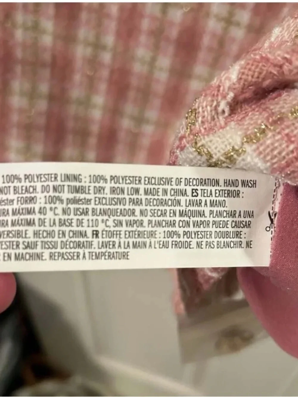 Anthropologie Endless Rose Pink Plaid Blazer Dress - Picture 2 of 8